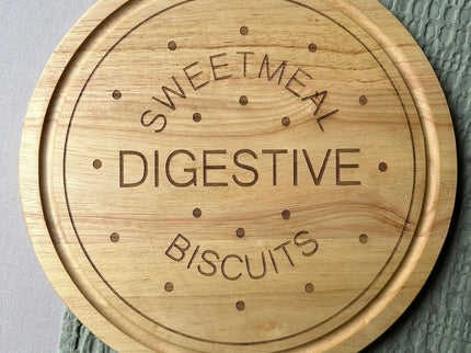 Biscuit Chopping Board The Rolling Cow