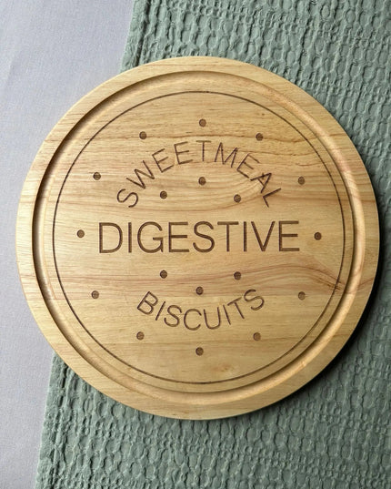 Biscuit Chopping Board The Rolling Cow