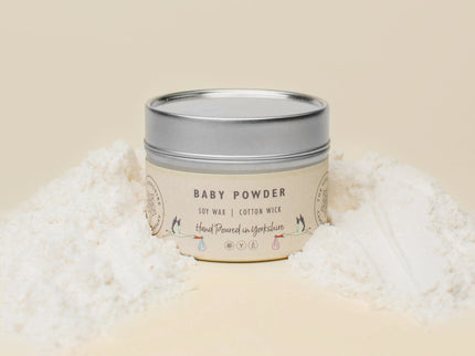 Baby Powder Candle The Rolling Cow