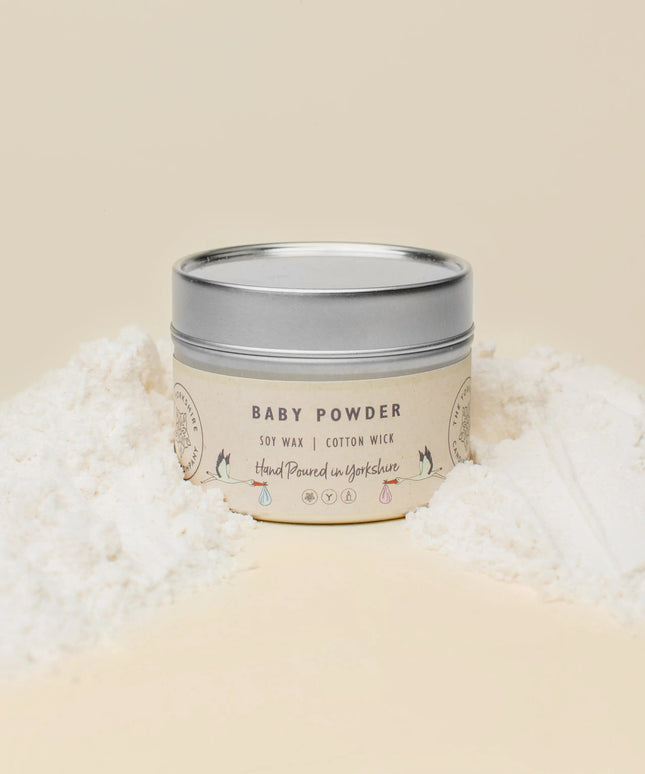 Baby Powder Candle The Rolling Cow