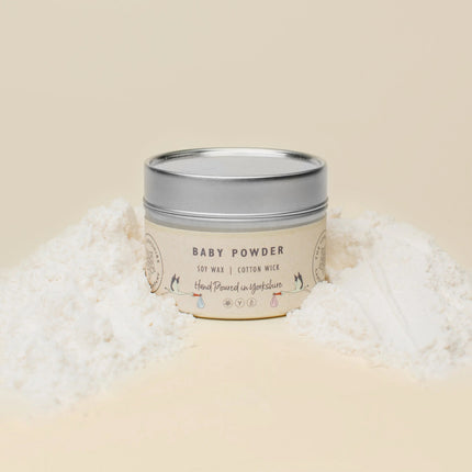 Baby Powder Candle The Rolling Cow