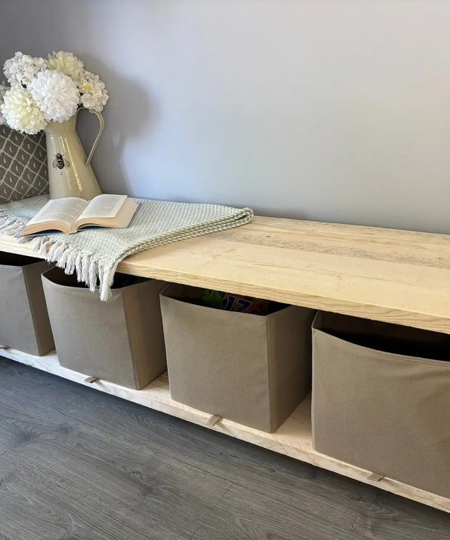 Storage Unit Bench The Rolling Cow