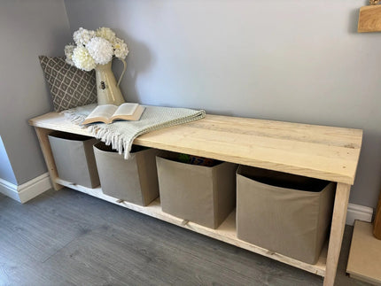 Storage Unit Bench The Rolling Cow