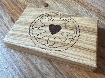 Oak Biscuit Coaster
