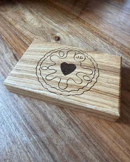 Oak Biscuit Coaster