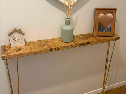 Engraved Console Radiator Side Table The Rolling Cow
