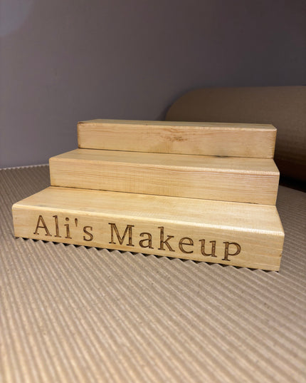 Engraved Perfume Aftershave Shelf Stand The Rolling Cow