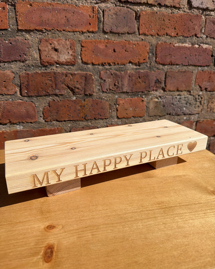 ‘My Happy Place’ mini display stand