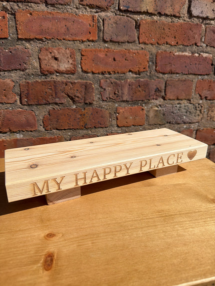 ‘My Happy Place’ mini display stand