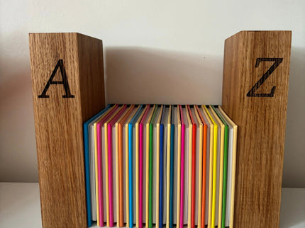 Oak Book Ends The Rolling Cow