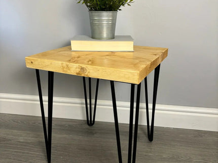 Hairpin Leg Side Table The Rolling Cow