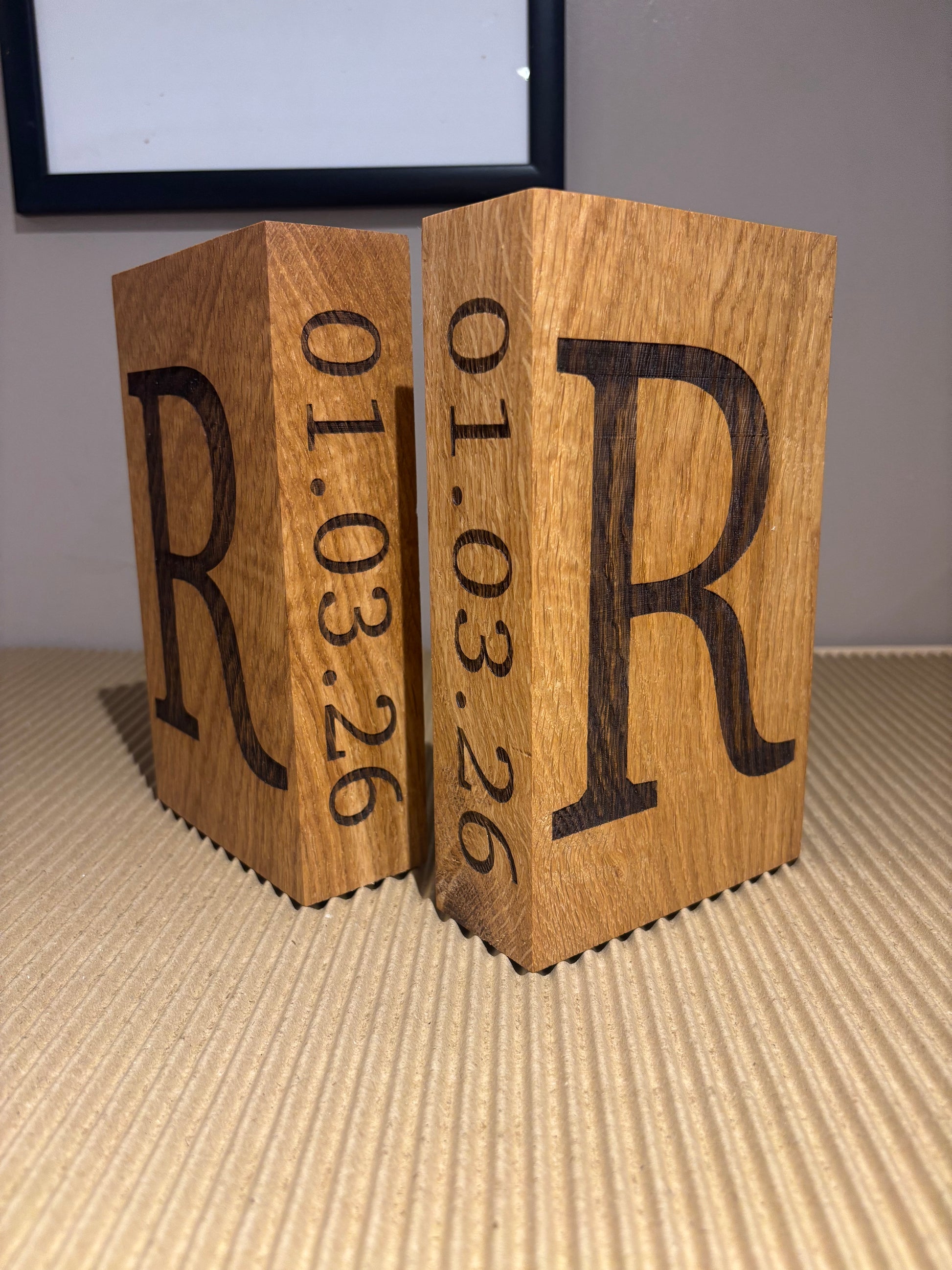 Oak Bookends Book Ends The Rolling Cow