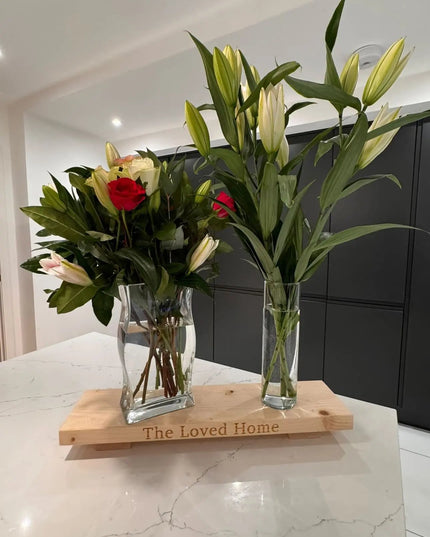 Engraved Table Centrepiece The Rolling Cow