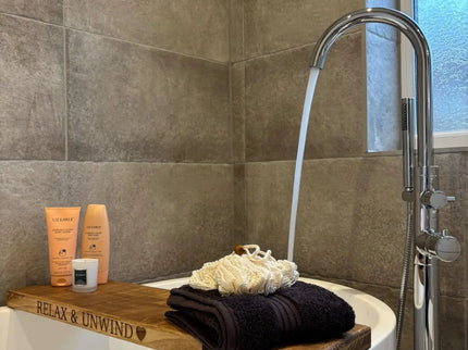 Engraved Bath Board Caddy The Rolling Cow