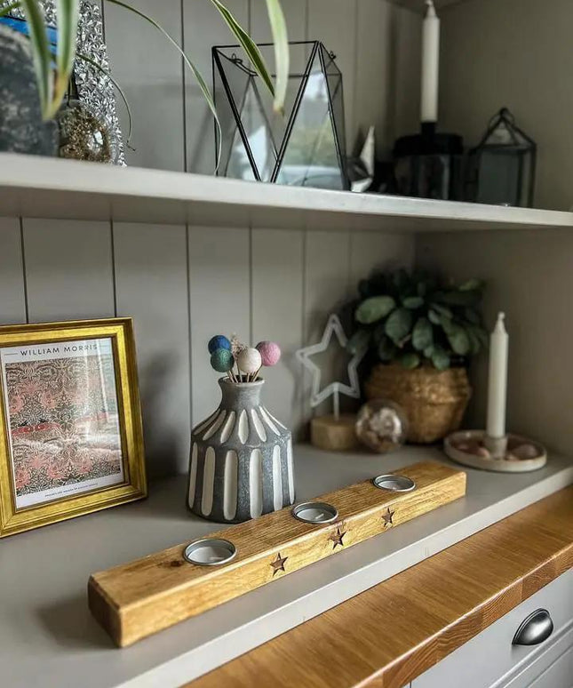 Personalised Tea Light Candle Holder The Rolling Cow