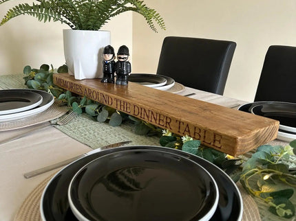 Engraved Table Centrepiece The Rolling Cow