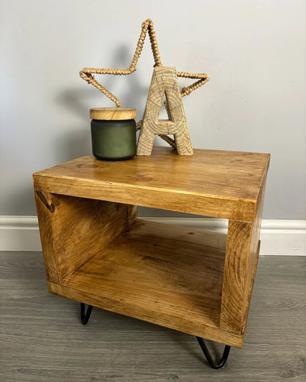 Boxed Side Table The Rolling Cow
