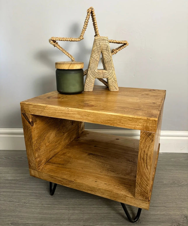 Boxed Side Table The Rolling Cow