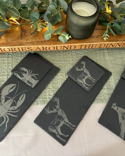 Animal Slate Coaster The Rolling Cow