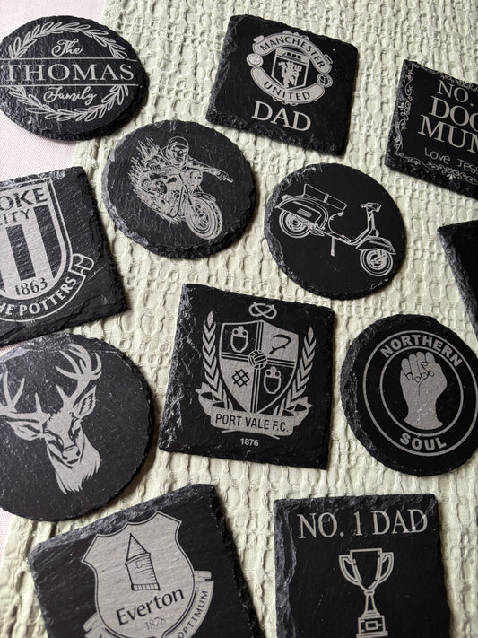 Personalised Slate Coaster