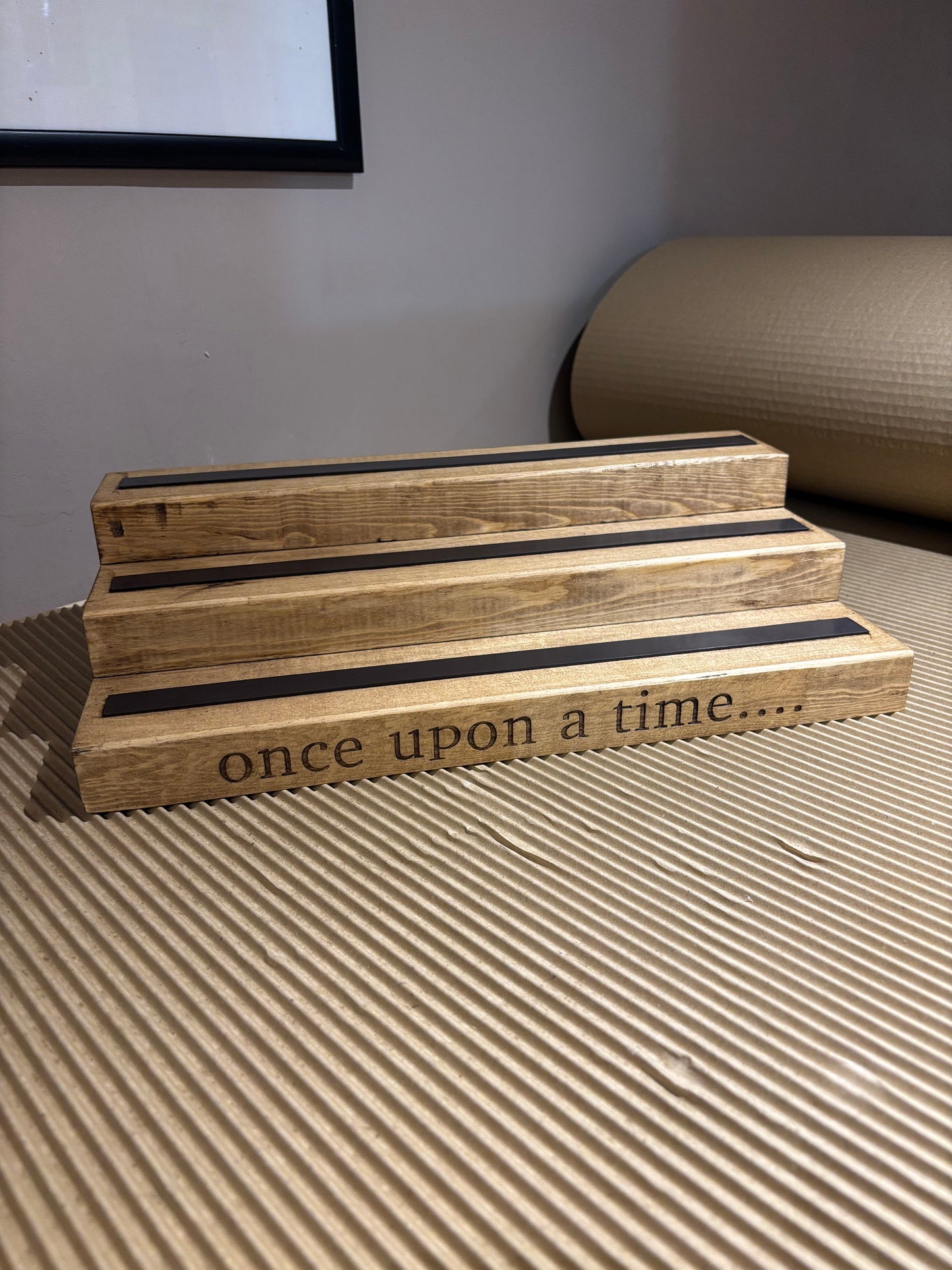 Large Engraved Tonies Character Shelf Stand The Rolling Cow