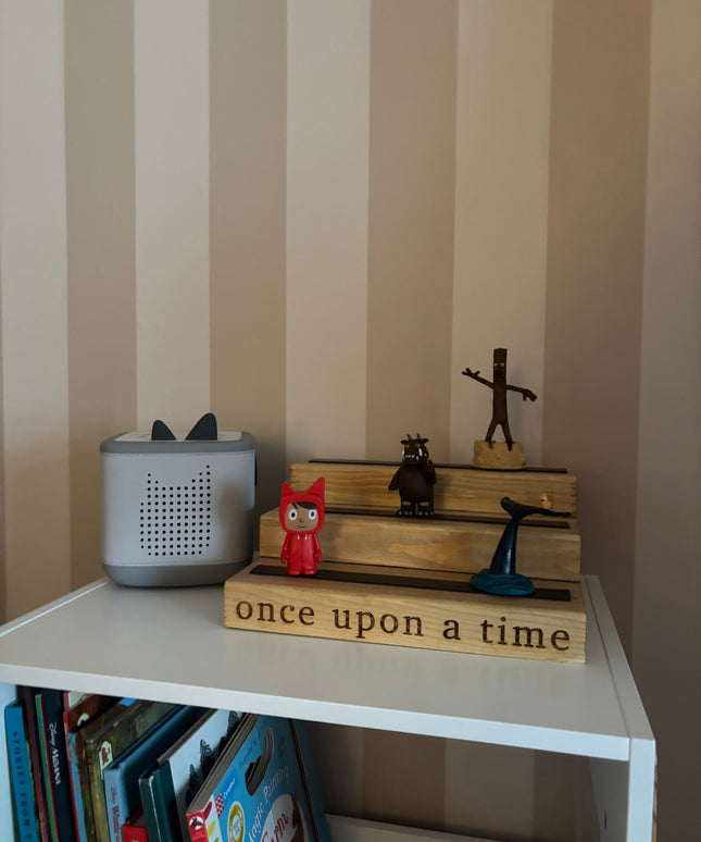 Small Engraved Tonies Character Shelf Stand