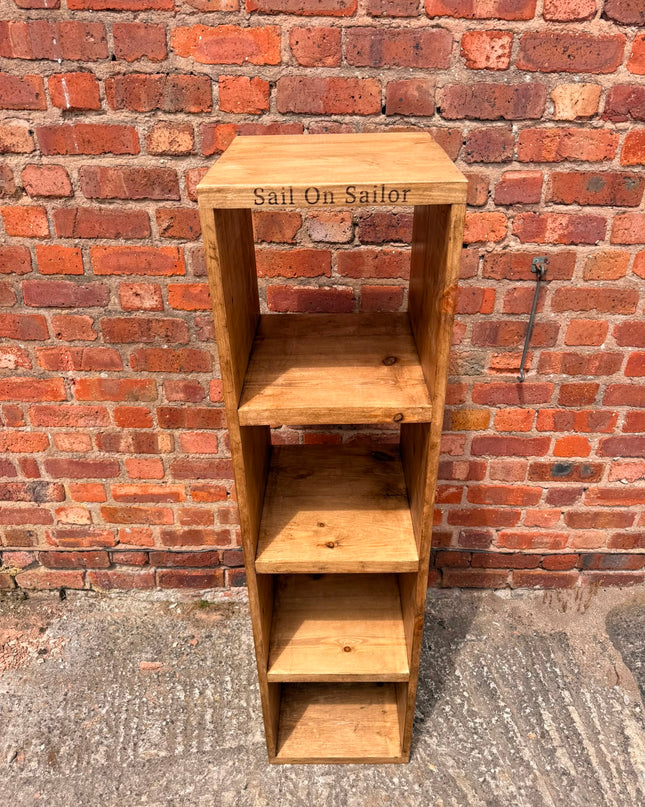 Personalised Tall Cube Storage Unit