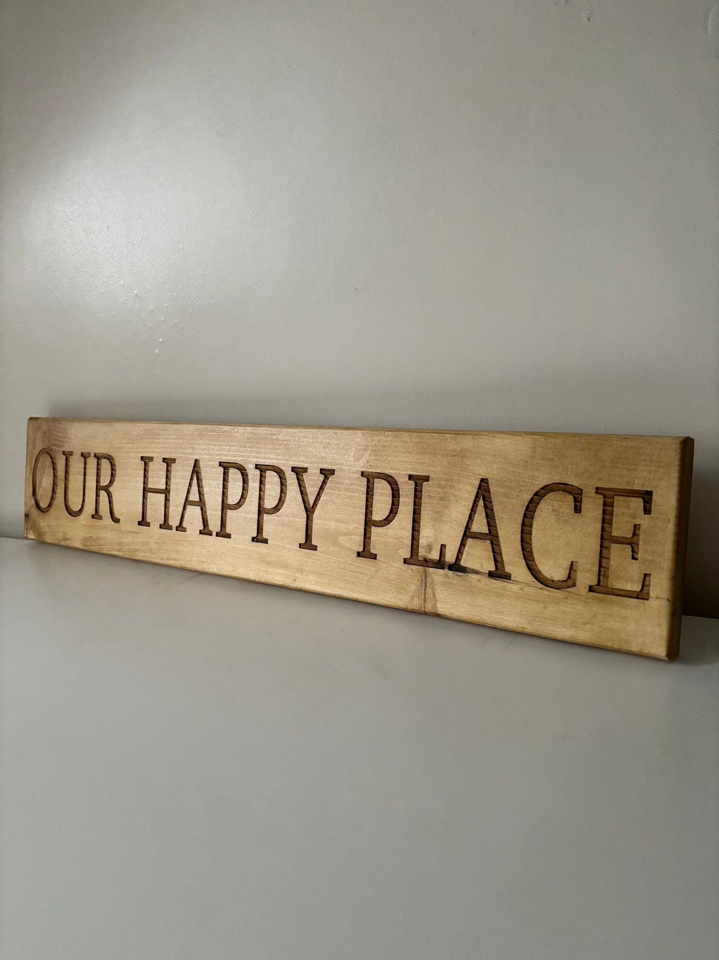 ‘Our Happy Place’ Sign