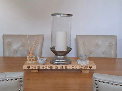 ‘This Home is Built On Love’ Table Centrepiece