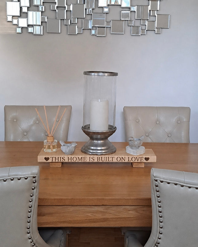 ‘This Home is Built On Love’ Table Centrepiece