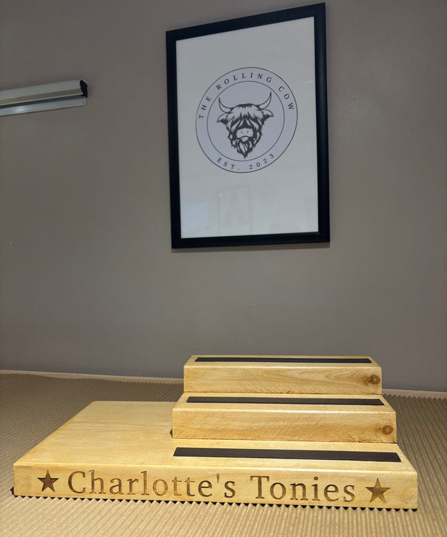 Tonies Box and Magnetic Character Shelf Stand The Rolling Cow