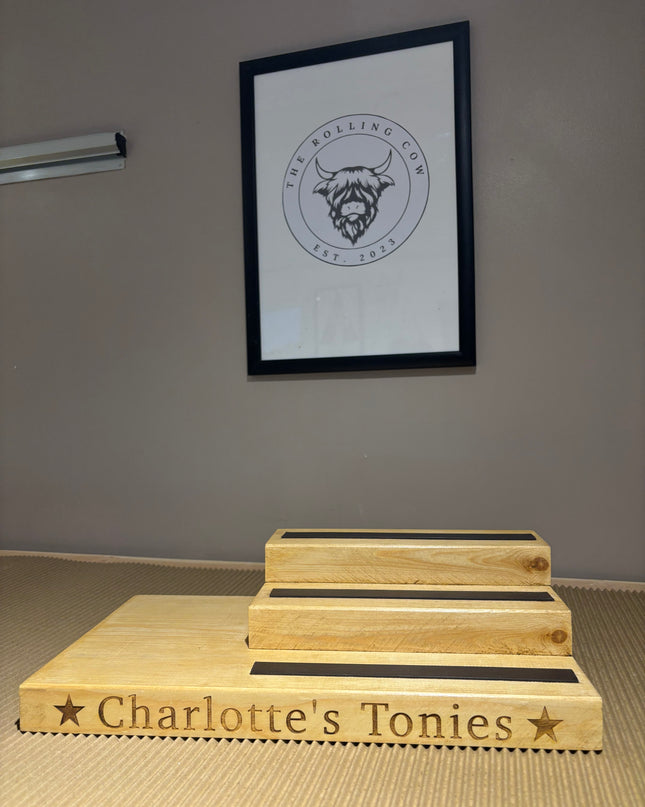 Tonies Box and Magnetic Character Shelf Stand The Rolling Cow