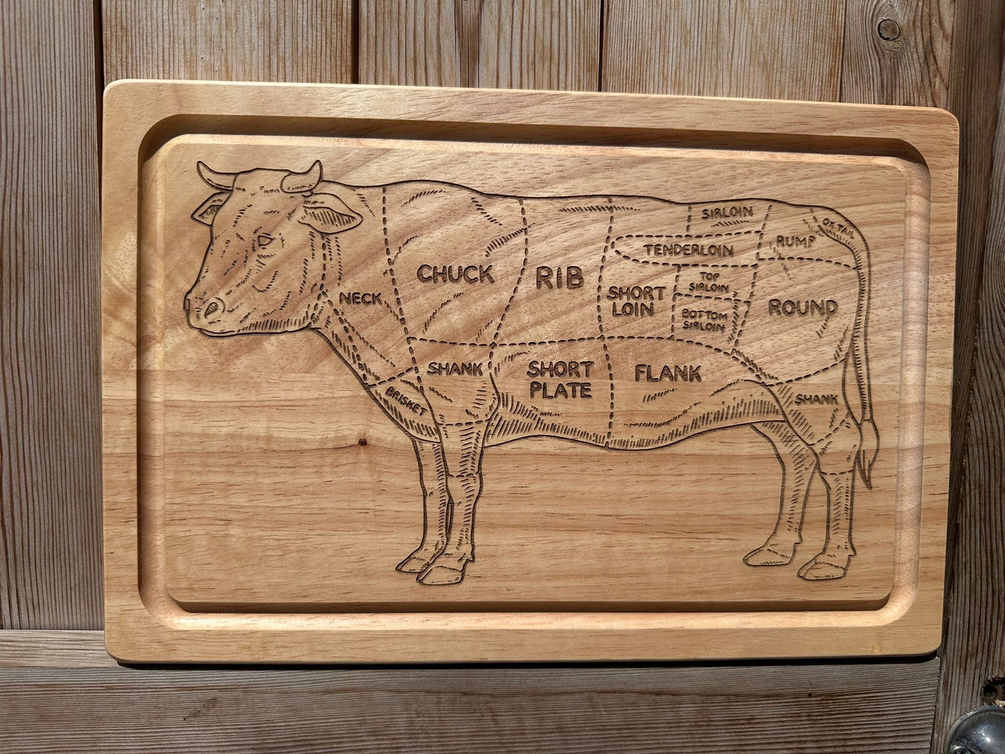 Butcher's Cow Chopping Board