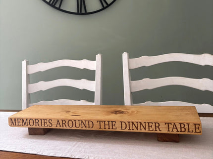 ‘Memories around the dinner table’ Table Centrepiece The Rolling Cow
