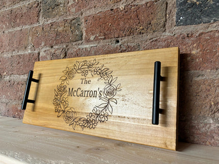 Grazing Handle Serving Platter Board The Rolling Cow