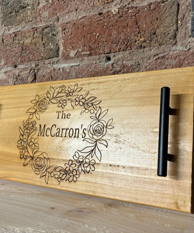 Grazing Handle Serving Platter Board The Rolling Cow