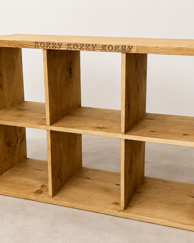 Personalised Six Cube Storage Unit