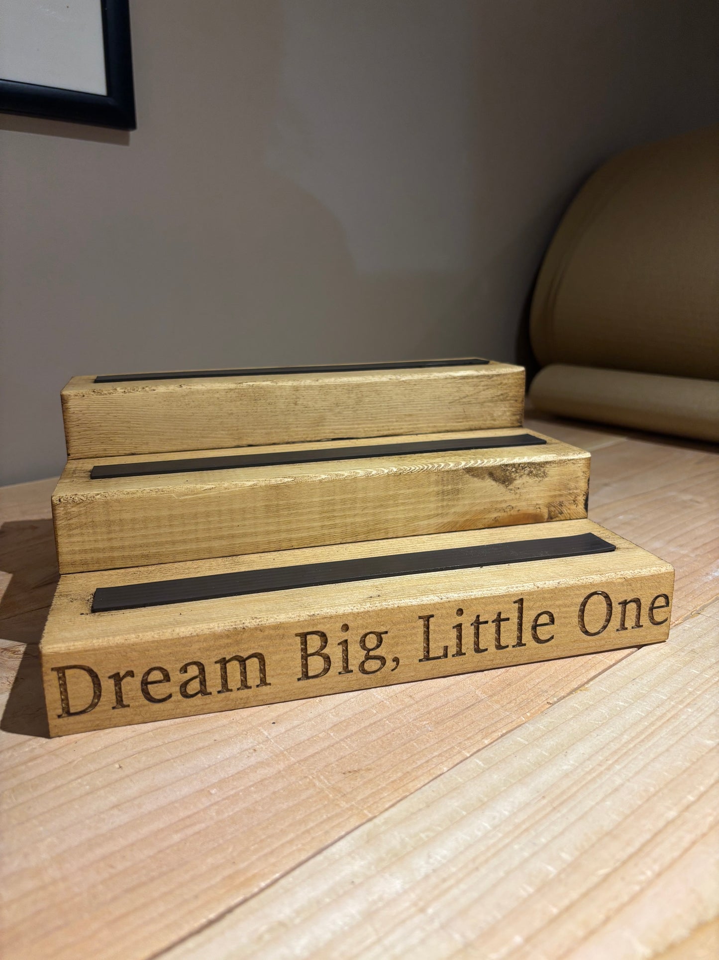 Small Engraved Tonies Character Shelf Stand The Rolling Cow