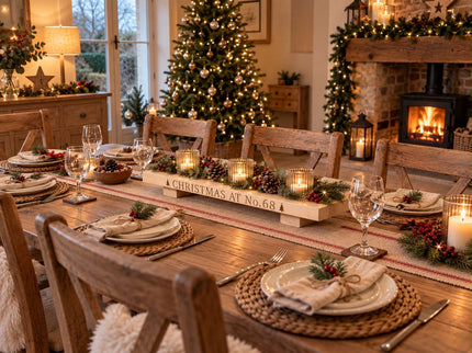 Personalised Christmas Table Centrepiece