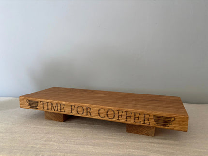 Engraved Oak Mini Display Stand The Rolling Cow