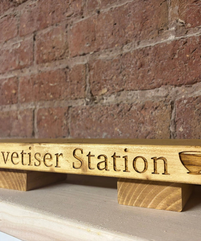 Engraved Mini Display Stand The Rolling Cow