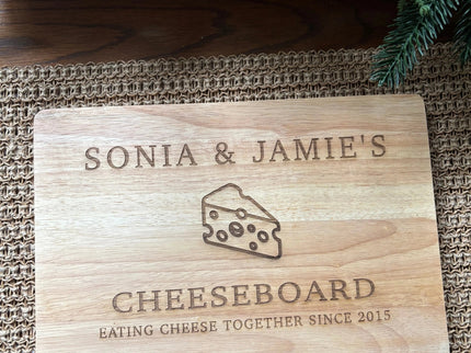 Personalised Cheeseboard Chopping Board Cheese Board design The Rolling Cow