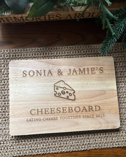 Personalised Cheeseboard Chopping Board Cheese Board design The Rolling Cow