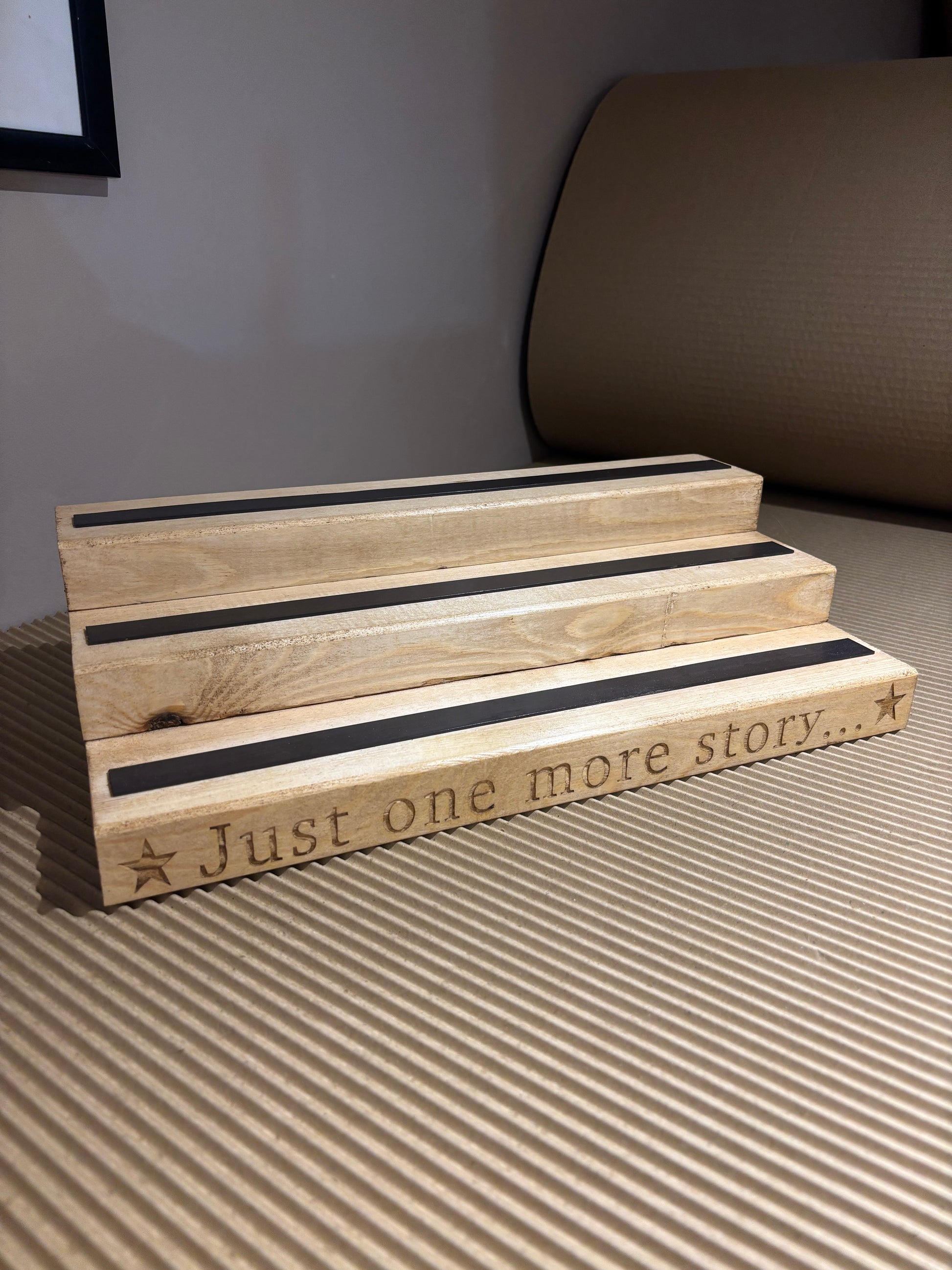 Large Engraved Tonies Character Shelf Stand The Rolling Cow