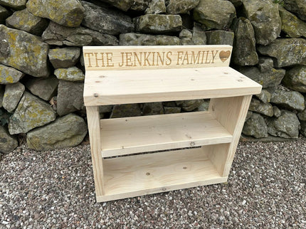 Personalised Shoe Rack Stand The Rolling Cow