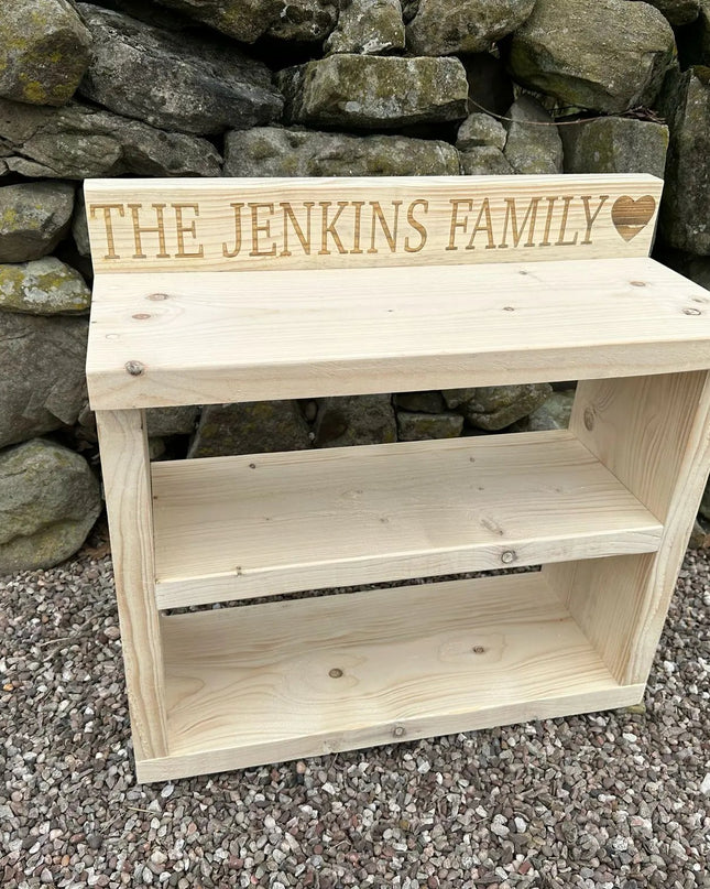 Personalised Shoe Rack Stand The Rolling Cow