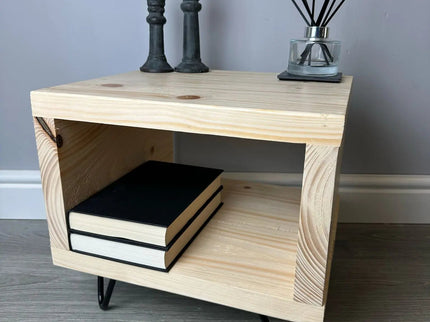Boxed Side Table The Rolling Cow