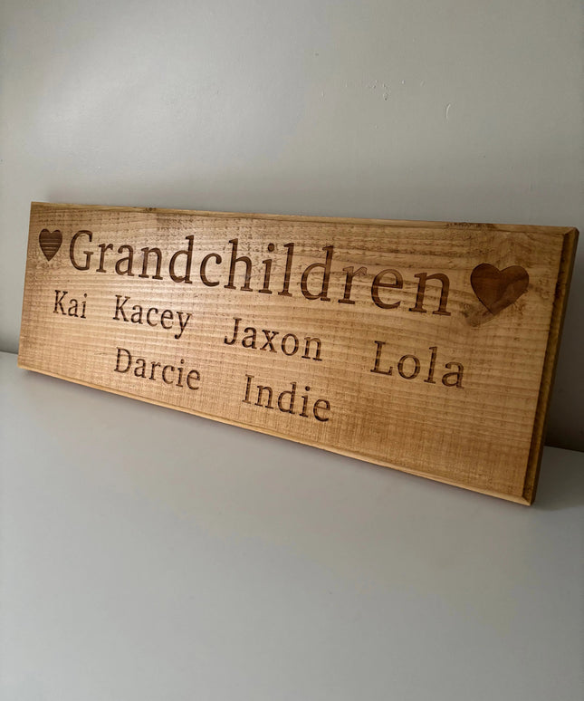 Family Members Name Sign The Rolling Cow