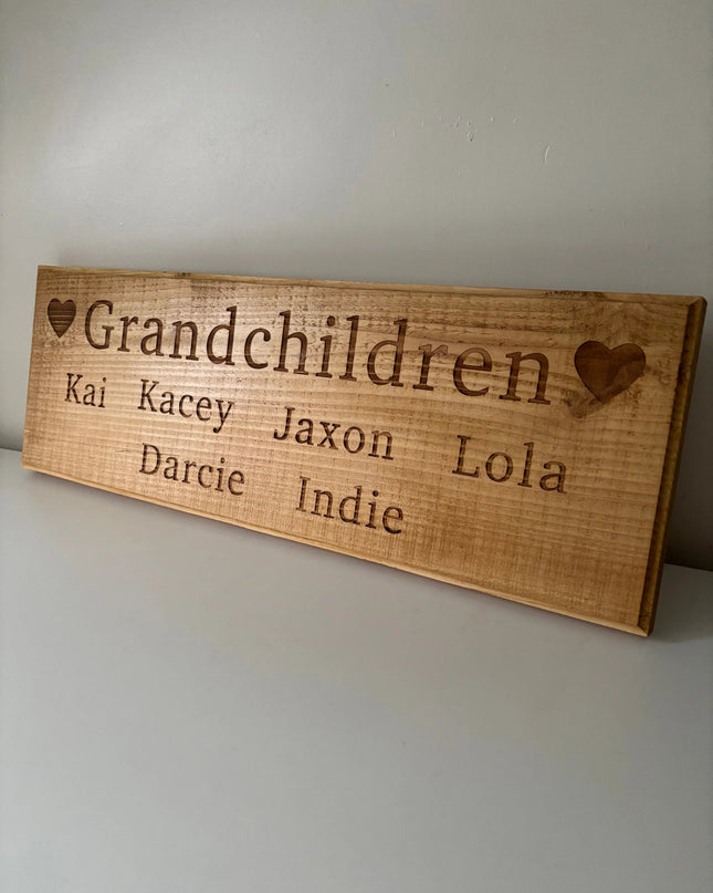 Family Members Name Sign The Rolling Cow