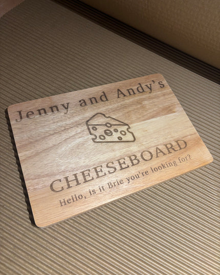 Personalised Cheeseboard Chopping Board Cheese Board design The Rolling Cow